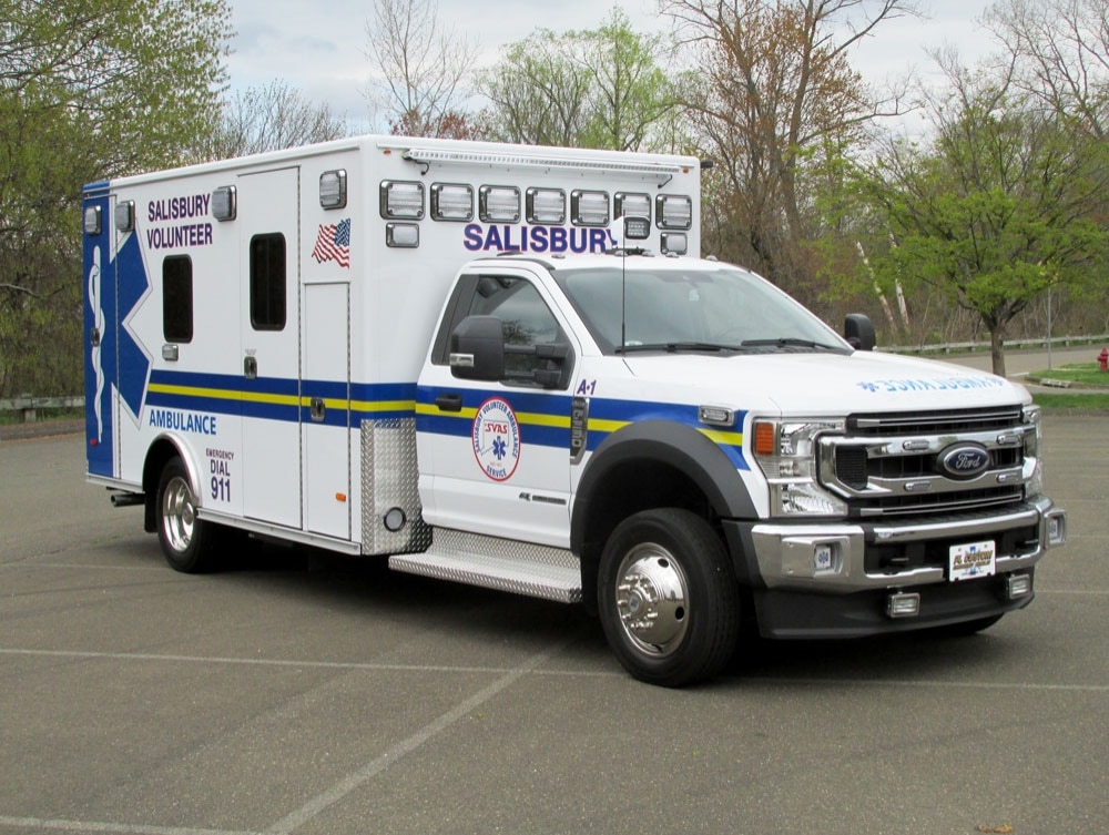 2022 Ambulance on a Ford F-550 Chassis – New England Fire Equipment &  Apparatus